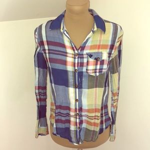 Flannel button down shirt